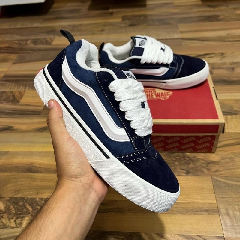 Vans azul marino (Caja oficial)